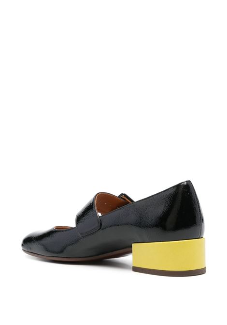 Black and yellow 40mm Unari pumps Chie mihara - women CHIE MIHARA | UNARINGR